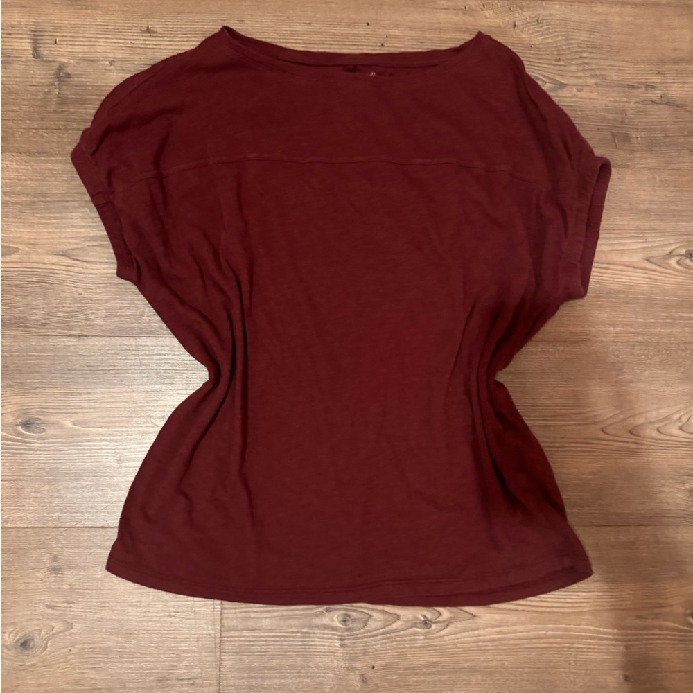 Banana Republic Burgundy Tee